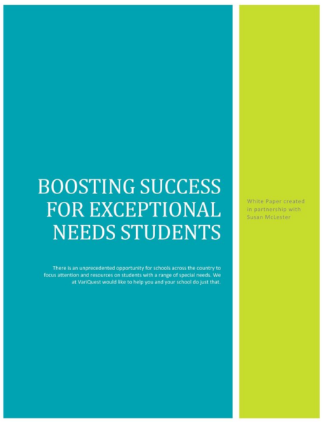 eBook: Boosting Success for Exceptional Needs Students