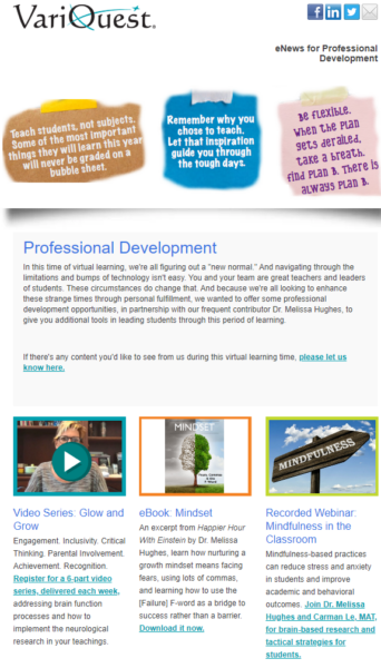 Professional Development eNews