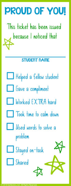 Proud of You Ticket - VariQuest Resource Center