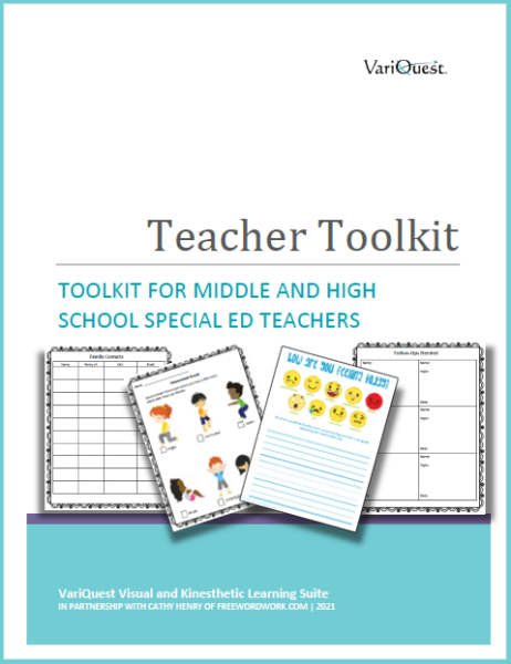 Teacher Toolkit for Middle and High School Special Education