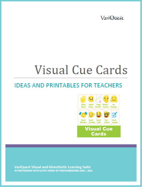 Visual Cue Cards: Ideas and Printables for Teachers