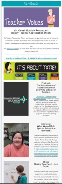 Teacher Voices eNews
