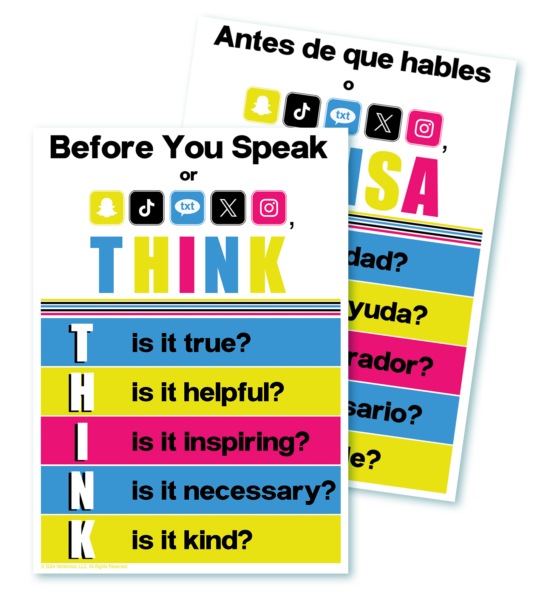 THINK Before You Speak Poster