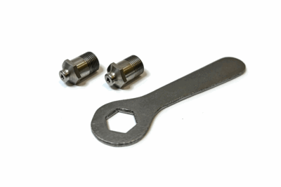 two cutout removeable tip replacements